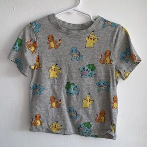 Kids Graphic Tee - Gray